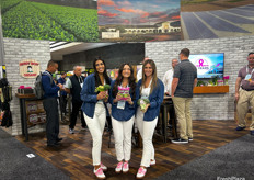 Taylor Rose, Morgan Tinari and Gabriella Besaw of D’Arrigo California/Andy Boy Produce.