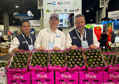 Jorge Chapa, J.R. Uresti and Rudy Uresti with Jade Produce.