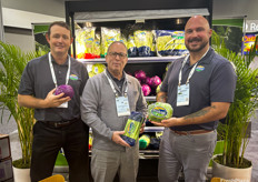 Beachside Produce, LLC’s Danny Fleming, Jim Gipe and Derrick Stinnett.