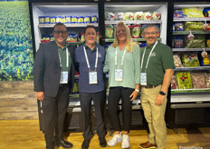 John Castro, Mark Bassetti, Susan Kavanagh and Jeff Goodale of Duda Farm Fresh Foods. 