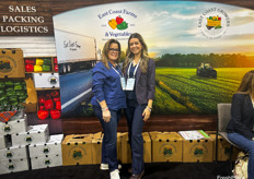 Mercedes Garcia and Katelyn Garcia of East Coast Farms & Vegetables.