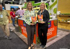 Lara Grossman and Michele McMillan of Ippolito International with the company’s new Brussels Bites Kits.