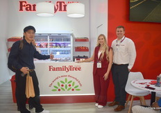 On the right are Leighton Dill and Brenton Helm of Family Tree Farms.