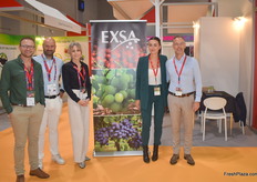 The group of EXSA, from both the Dutch and South African divisions. They noted that this event was a great moment to check in with their suppliers and check out local producion, which according to them has had a very high standard this year.