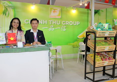 Nguyen Viet Huong and Minh Quang of Vietnam’s Chanh Thu Group welcomed their customers from the US, Japan, Australia, Europe, China, and South Korea.