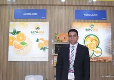 Abozeid Mohamed, marketing and sales manager of Agroland Egypte. The exporter anticipates a solid demand of large sized-oranges from China next season.