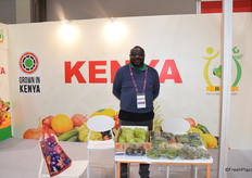 Jonathan Silove from the Agriculture Fisheries and Food Authority, Kenya.