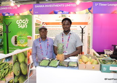 Daniel Njoroge and Allan Njoroge from Kenian company Danka Investments. They export general fresh produce to EU and Asia.