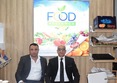 Mohamed Saeed and Ahmed Khedr from the Egyptian company Food Alliance.