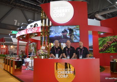 Henry van der Veld, Paul Croft and Ziad Elchawa from NZ Cherry Corp.