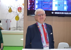Anton Kruger CEO at FPEF, this will be his last Asia Fruit Logistica as he will retire at the end of the year.
