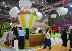 The Zespri stand