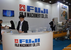 The Fuji Machinery stand.