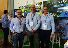 Elifab's team: Fabricio Santos, Ed Westerweele and Rory Cole