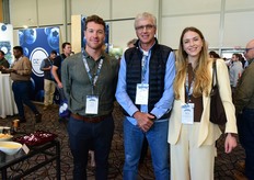 Theo Lombard of Core Fruit with André Lombard and Marné Lombard of Anlo Farming