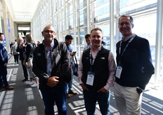 Altus Prins, David Manville (DPS) and Carlos Esteve Faet (Onubafruit)