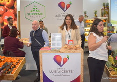 Bruna Franco of Grupo Luis Vicente. The Portuguese fresh produce exporter deals in citrus, pears and tropical fruits.