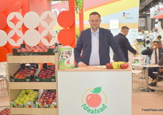 Krystian Soszka, CEO of Polish apple exporter Idealsad.