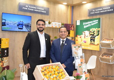 David Eskander and Ehab Salib from Egyptian company Al Karma Foods, exported fruits and vegetables to the Russian market for their first time this year.