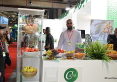 Brahimi Youcef, from CATM, Algerian fruit grower/exporter.