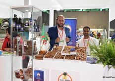 Abed Lys (left), CEO of Yanis Dates, Algerian dates exporter