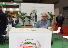 Hamid Rahmouni from Jawhara Fruit, a Mauritanian company exporting watermelons.