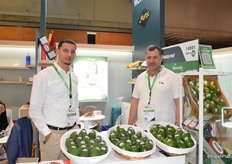 Yassine Ouled and Azdad Abdesslam from Ouixane Frut, Moroccan avocado grower.