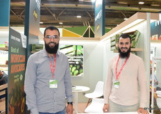 Zakaria El Yamlahi and Abdelmalek Abagli from Export Optimum, an avocado exporting company from Morocco.