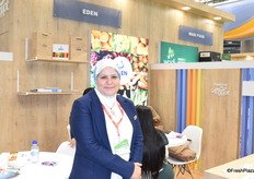 Dalia El Gamal, export manager of the Egyptian company Eden.