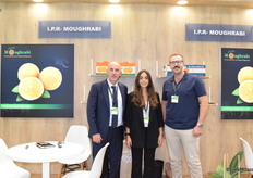 Maher Elmaghraby, Doha Elmaghraby and Ahmed Elmaghraby from the Egyptian company Moughrabi.