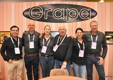 Team Grapa Global smiles for a photo.