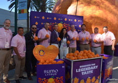 Suntreat was promoting Sumo Citrus on the Grand Plaza.