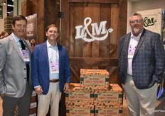 John Oxford, Derek Ennis, and Dan Davis with L&M Companies.