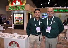 Manuel Ochoa and Dino Iacovino with Altar Produce are proud of the company’s new booth.