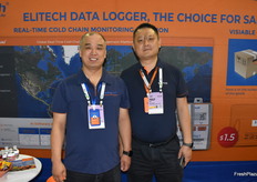 Charles Li and Philip Wang with Elitech.