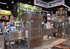 Multivac’s TX 620 with Yamato scale is a full line solution for fresh produce.