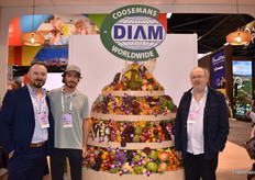 Nicolas Mazard with Flavour Fields poses for a photo with Paul Coosemans and Daniel Coosemans.