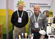 Steve Page and Greg Akins with Catalytic Generators.