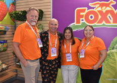 Dave Wiley, Gabe Romero, Stephanie Cantero, and Vivian Martinez with The Nunes Company.