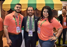 Miguel Michelen, Anthony Serafino, and Norma Mcclain with EXP. Group.