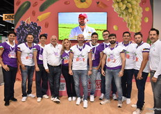 Divine Flavor chose to wear matching football jerseys for the event.