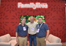 Doug Ensz, Andy Muxlow, and Brenton Helm with Family Tree Farms.