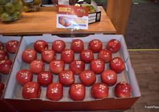Promoting apples for Lunar New Year.