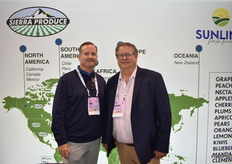 Mike Schiappa and Norman Barao with Sierra Produce.
