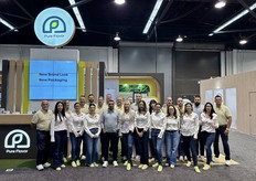 Team Pure Flavor in their new booth.