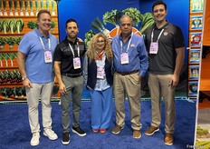 Len Cole, Dave Marotta, Maryam Nikkhah, Luis Salazar and Adam Cole of Coastal Fresh Farms.
