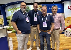 PJ Colin, Ray Spinelli, Daren Van Dyke and Marc Mizuno of Five Crowns Marketing.