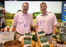 Richard Pazderski and Zach Allen of Bland Farms.
