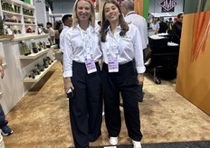 Crystal Valley Foods’ Katiana Valdes and Mariana Viana.