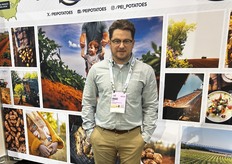 Mark Phillips with Prince Edward Island Potatoes.